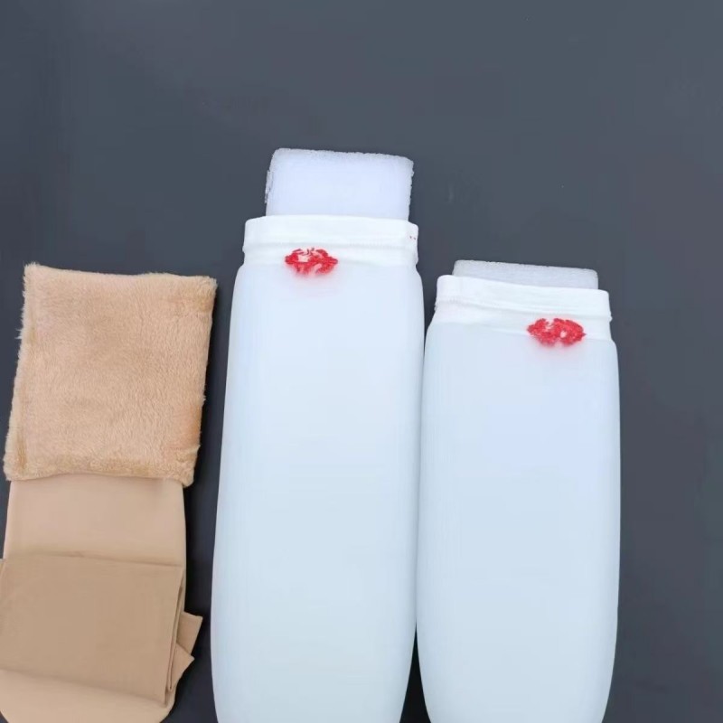 Knee Sleeve Pair - Funda de gel protésica para pantorrilla,