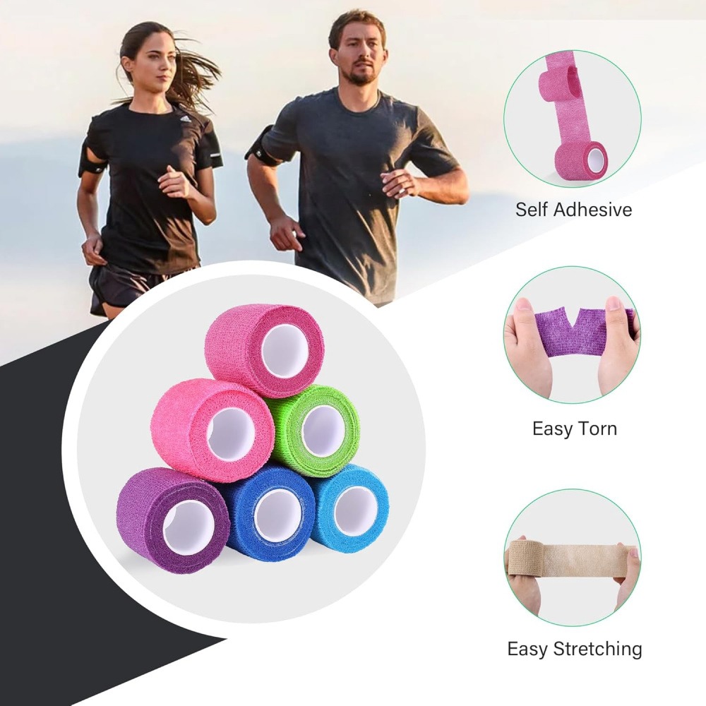 2 piezas de vendaje cohesivo a - Finger Tape Athletic reseña y precio
