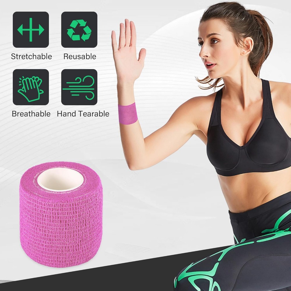 2 piezas de vendaje cohesivo a - Finger Tape Athletic reseña y precio